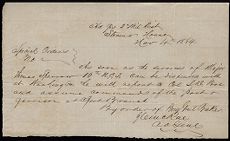 Special orders from J. C. McRae to Major Thomas Sparrow